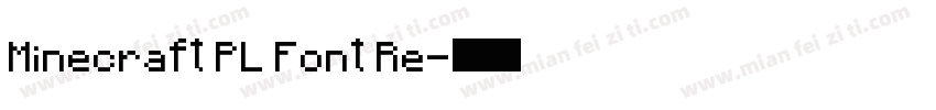 Minecraft PL Font Re字体转换
